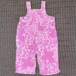 5 for $20! Corduroy butterfly overalls